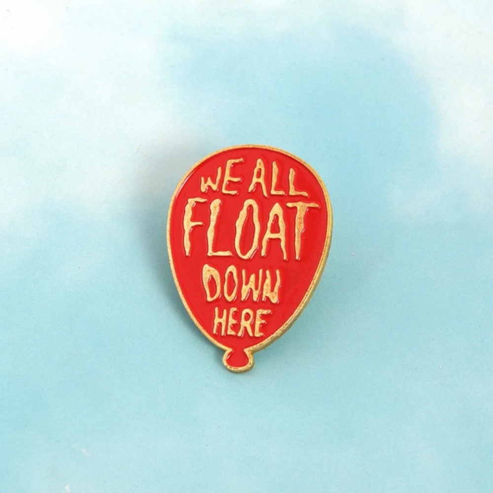 Stephen King Pennywise We All Float Down Here Pin